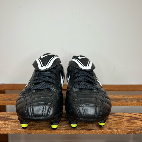 NEW Nike Tiempo Legend III SG Black Soccer Cleats Kangaroo Leather US 5.5 - Picture 2 of 12